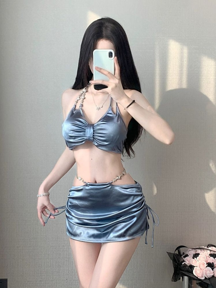 Women's Elegant Thin Strap Bik - Bikini Set Push Up 评论和价格
