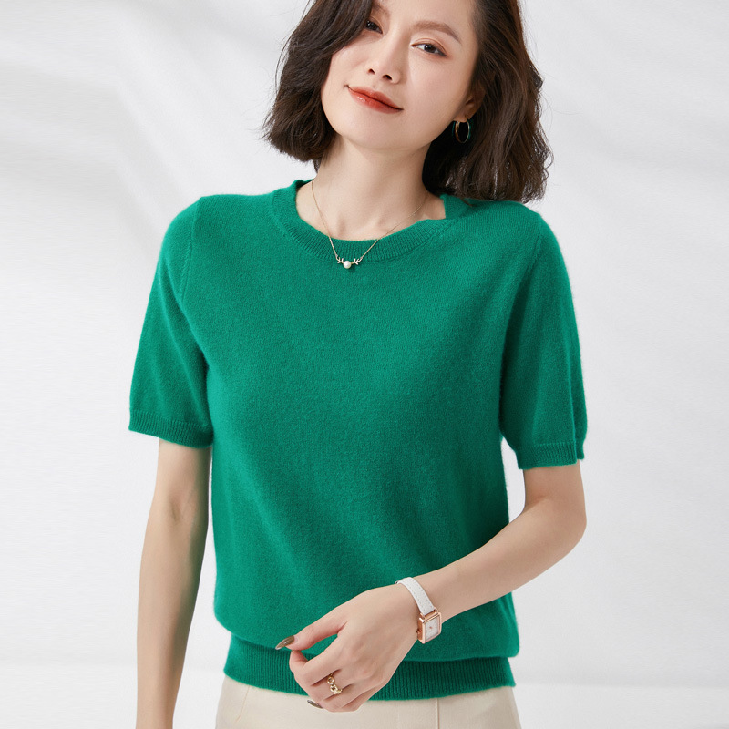 Spring and Summer New Short-sl - Summer Clothing Yarn 评论和价格