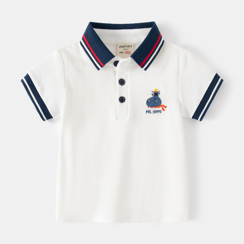 Baby Boy Toddler Polo Shirts f - Summer Clothing Toddler 评论和价格