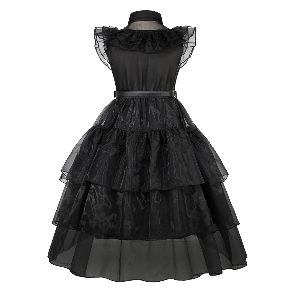 Black Costumes Dress for Girls - Summer Youth Clothing 评论和价格