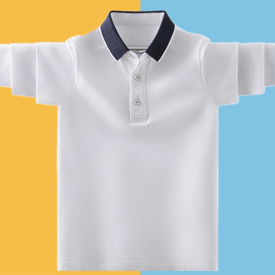 Kids School Uniform Polo Shirt - Summer Clothing Toddler 评论和价格