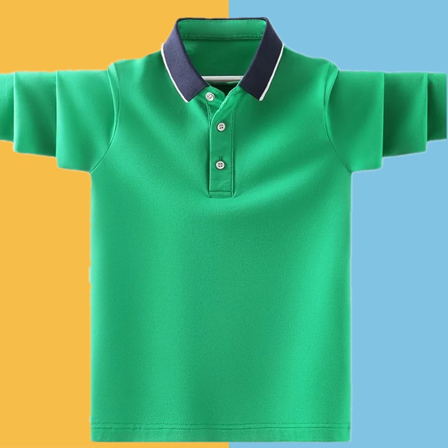 Kids School Uniform Polo Shirt - Summer Clothing Toddler 评论和价格