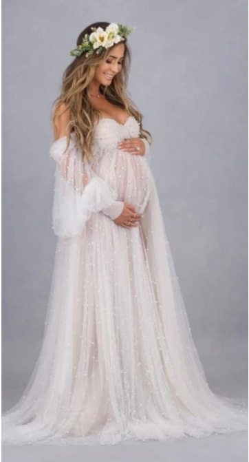 2024New Maternity Photography  - Summer Clothing Yarn 评论和价格