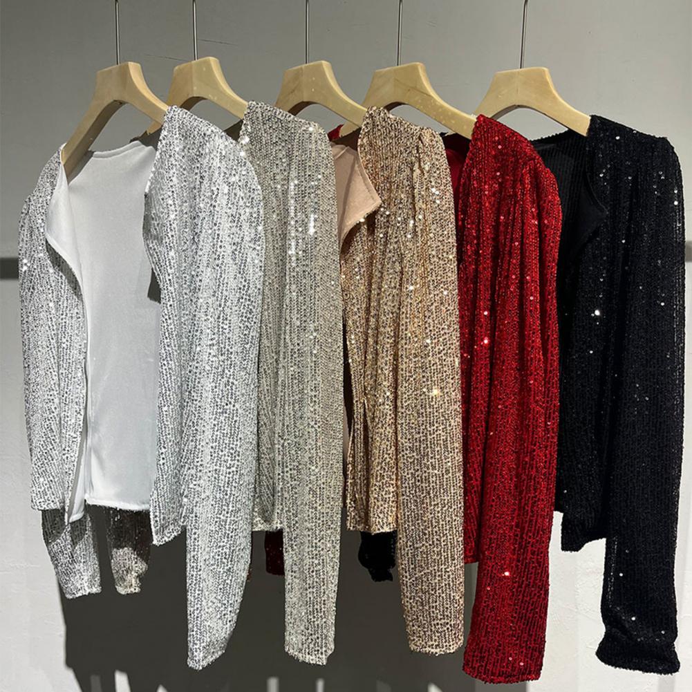 Party Blazer Sequin Decoration - Crew Clothing Summer Jacket 评论和价格