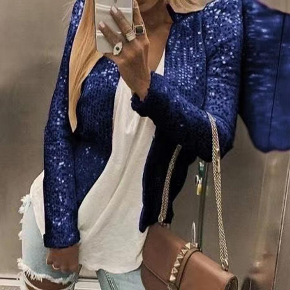 Party Blazer Sequin Decoration - Crew Clothing Summer Jacket 评论和价格