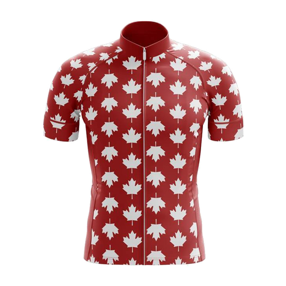 Canada Cycling Jersey Set for  - Summer Clothing Canada 评论和价格