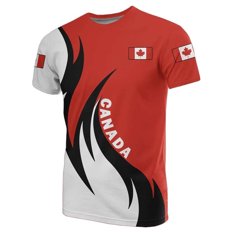 Canada Day T-shirt Canadian Fl - Summer Clothing Canada 评论和价格
